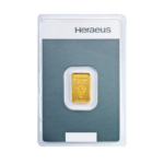 Lingote Oro 2 gramos Heraeus