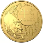 Moneda Oro Lunar Buey 2021 1 oz .9999 | Oro Banco